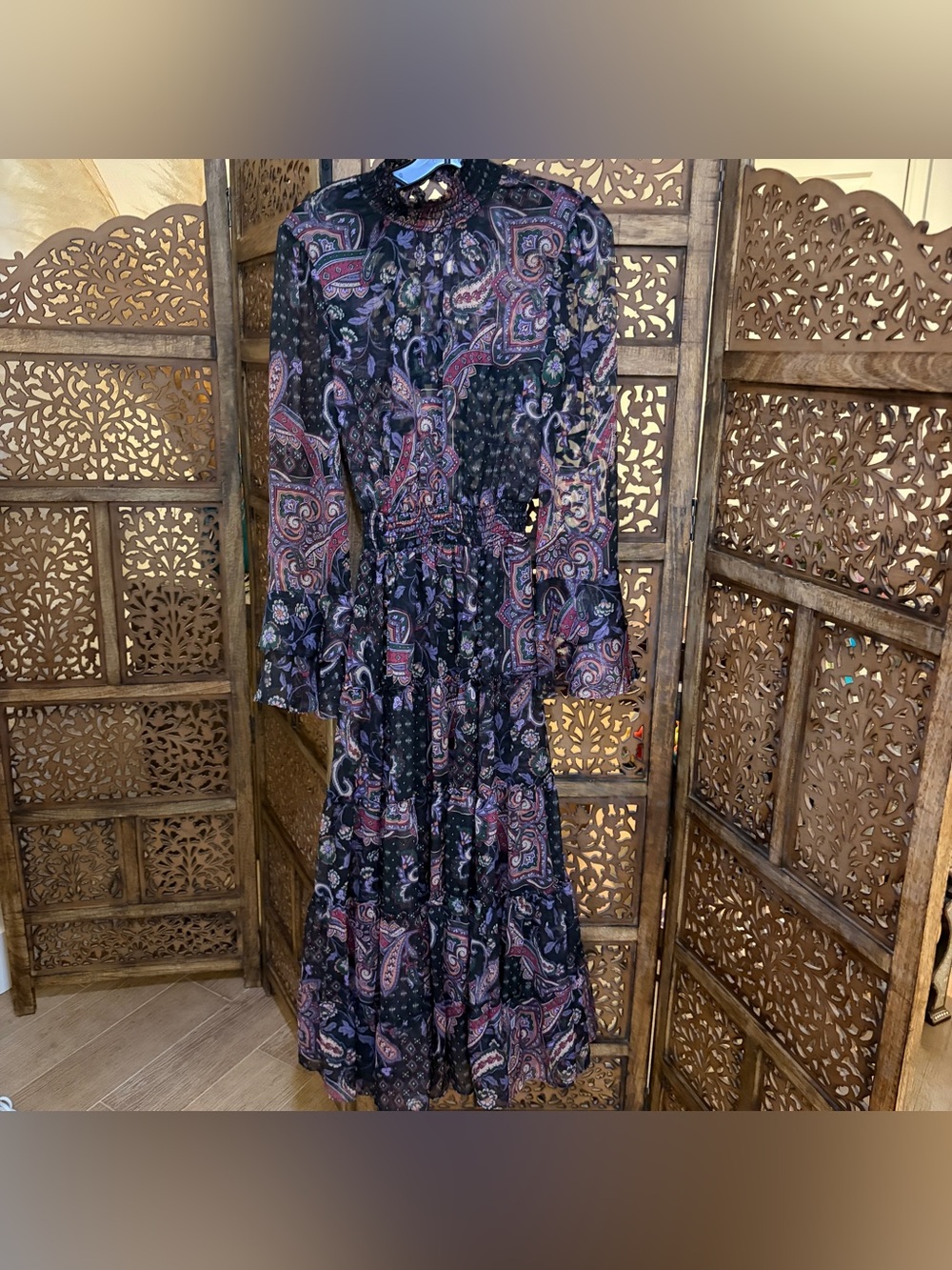MISA Bethany Dress in Gypset - Picture 2 of 3